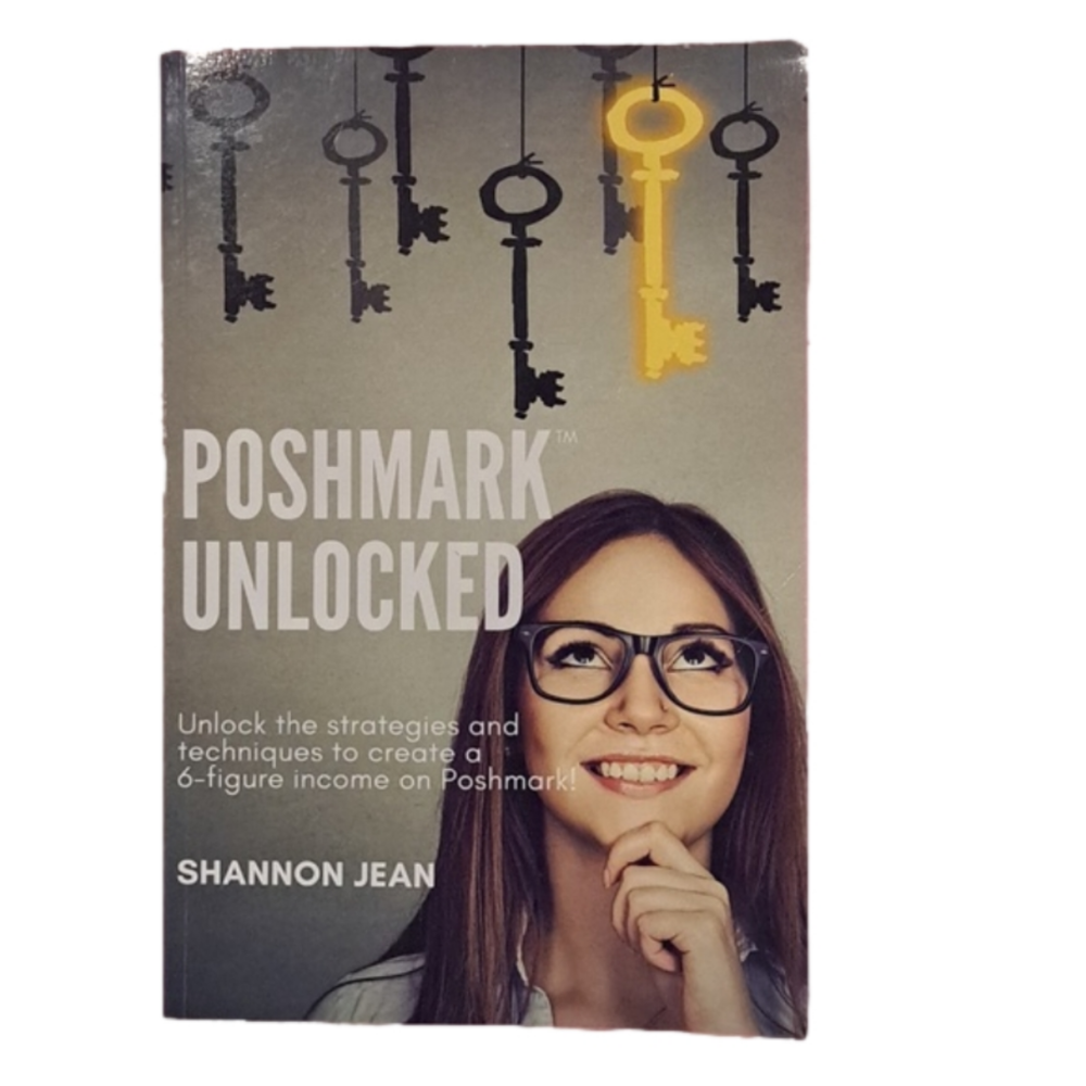 Book "poshmark unlocked" great resource for beginners to reselling on poshmark